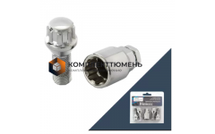 Болт секретный M14x1,25 (50/ 27) конус цинк 4+1 ключ UB527 BC