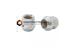 Гайка M12x1,5 (21) hex19 открытая, конус CH H-1107