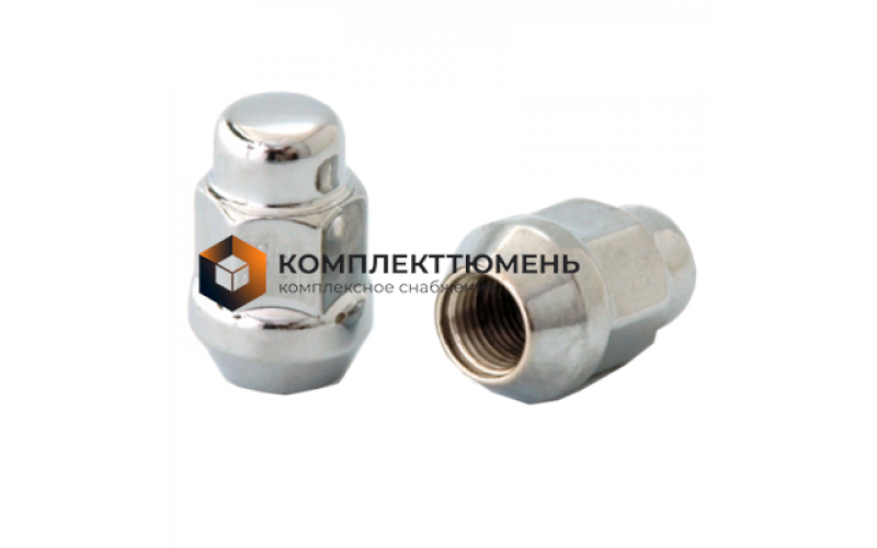 Гайка M12x1,25 (27) hex21 конус, закрытая CH (КИТАЙ) H-1706S