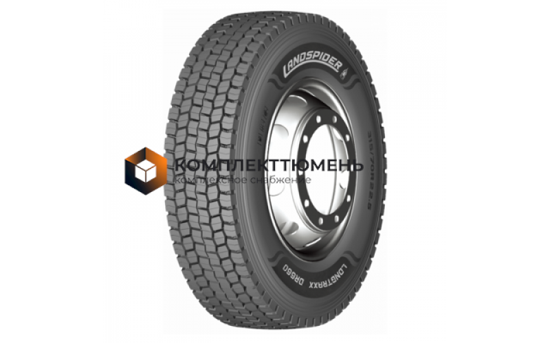 315/70R22,5 156/150M (154/151M) Longtraxx DR660 TL M+S 3PMSF 20PR