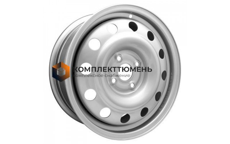 6x15/4x100 ET48 D54,1 Hyundai Solaris, Kia Rio серебро