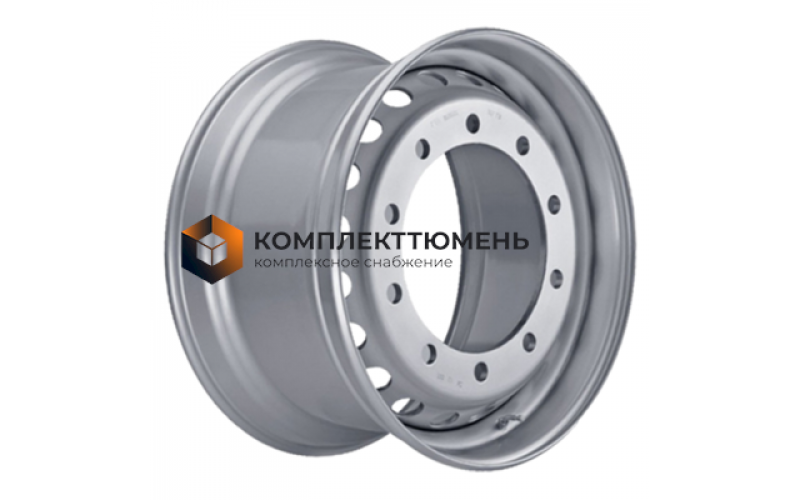 8,25x22,5/10x285,75 ET155 D220 M22 Silver (2223) Тягач (Америка)
