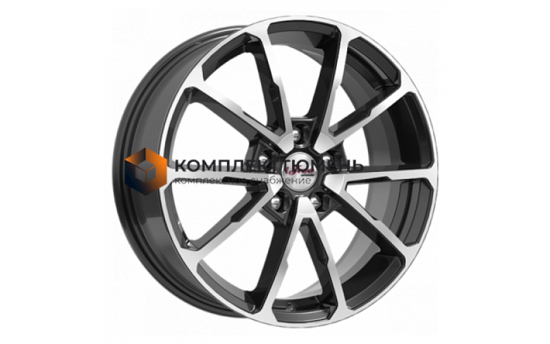 6,5x17/5x114,3 ET50 D66,1 Skibidi (КС909) Блэк Джек