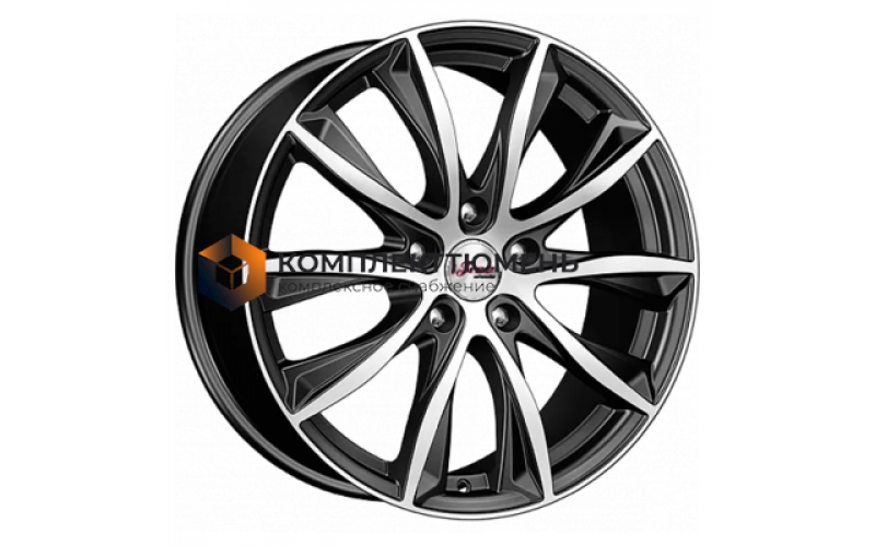 7,5x18/5x108 ET47 D60,1 Каzантип (КС684М) Блэк Джек