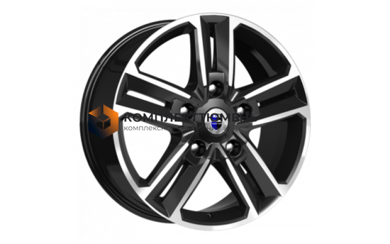 8x18/5x114,3 ET50 D60,1 Backfire (КС763) Алмаз черный