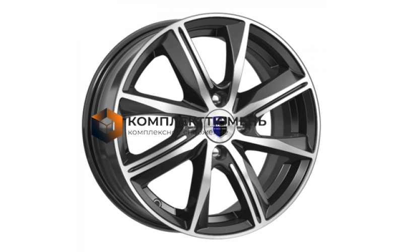 6x15/4x98 ET35 D58,5 Арнар (КС890) Алмаз черный SK