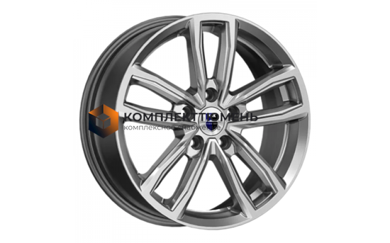 6,5x17/5x139,7 ET40 D98,1 Каланг (КС1086) Дарк платинум