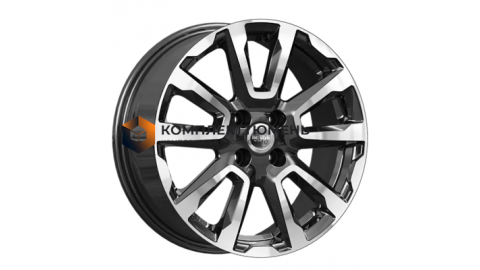 6,5x16/4x100 ET46 D54,1 КС1026 Алмаз черный