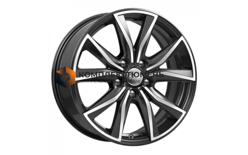7x17/5x114,3 ET40 D66,1 КС867 Алмаз черный