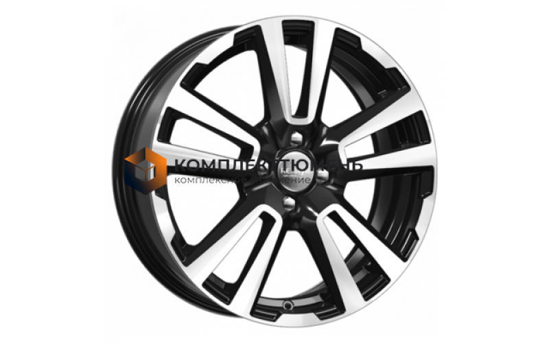 6,5x17/4x100 ET43 D60,1 КС874 Алмаз черный
