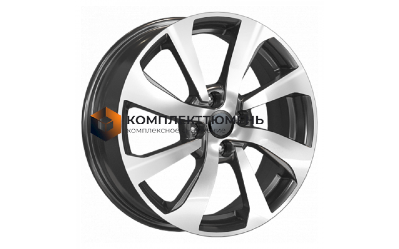 6x16/4x100 ET52 D54,1 КС893 Алмаз черный