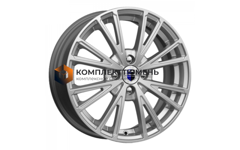 6x16/4x100 ET40 D67,1 Меандр (КС879) Сильвер SK