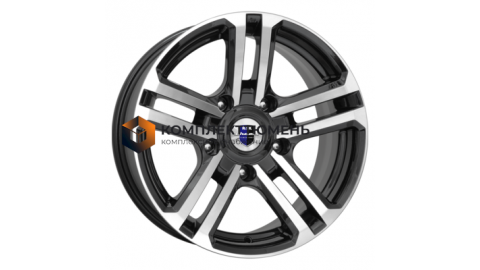 7x16/5x139,7 ET30 D98 Палладика (КС591М) Алмаз черный 7x16/5x139,7 ET30 D98 Палладика (КС591М) Алмаз черный