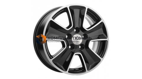 6,5x16/5x114,3 ET46 D67,1 KHW1601 (Mitsubishi) Black-FP