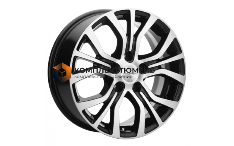 6,5x16/5x110 ET43 D65,1 KHW1608 (Opel Zafira) Black-FP