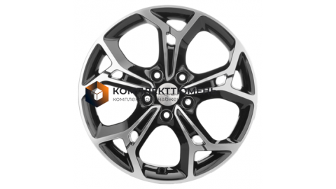 7x17/5x112 ET49 D57,1 KHW1702 (Octavia) Black-FP