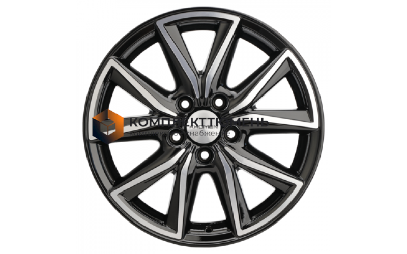 7x17/5x114,3 ET50 D67,1 KHW1706 (CX-5/Seltos/Optima) Black-FP