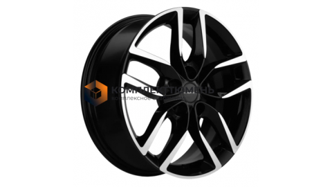 6,5x17/5x114,3 ET45 D66,1 KHW1708 (Nissan Tiida) Black-FP