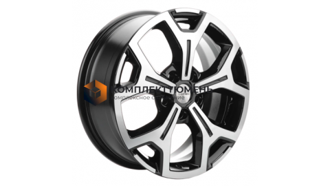 6,5x17/5x120 ET60 D65,1 KHW1710(2) (VW Multivan) Black-FP