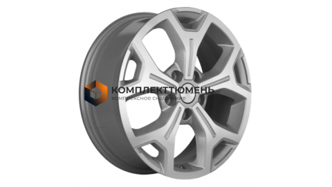 6,5x17/5x120 ET55 D65,1 KHW1710(2) (VW Transporter) F-Silver-FP