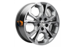 6,5x17/5x114,3 ET40 D64,1 KHW1711 (Haval F7/F7x) Gray