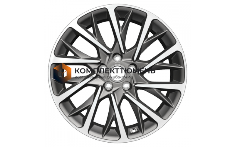 7,5x18/5x112 ET39 D66,6 KHW1804 (Audi A4/A6) Gray-FP