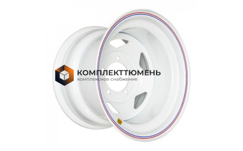 8x15/5x139,7 ET-19 D110 УАЗ (треуг.) белый