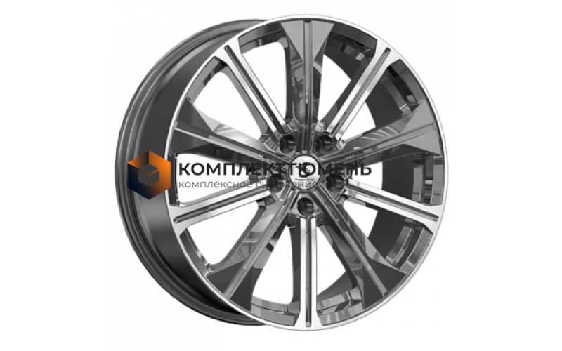 7x19/5x108 ET45 D60,1 КР013 (Tiggo 8 Pro) Diamond Gloss Graphite