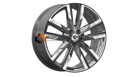 8x20/5x108 ET46 D63,35 КР014 (Geely Tugella) Diamond Gloss Graphite