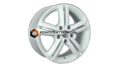 6,5x16/5x112 ET43 D57,1 VV46 White (конус, C570)