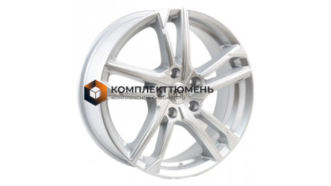 6,5x17/5x114,3 ET40 D64,1 R197 (F7) Silver 6,5x17/5x114,3 ET40 D64,1 R197 (F7) Silver