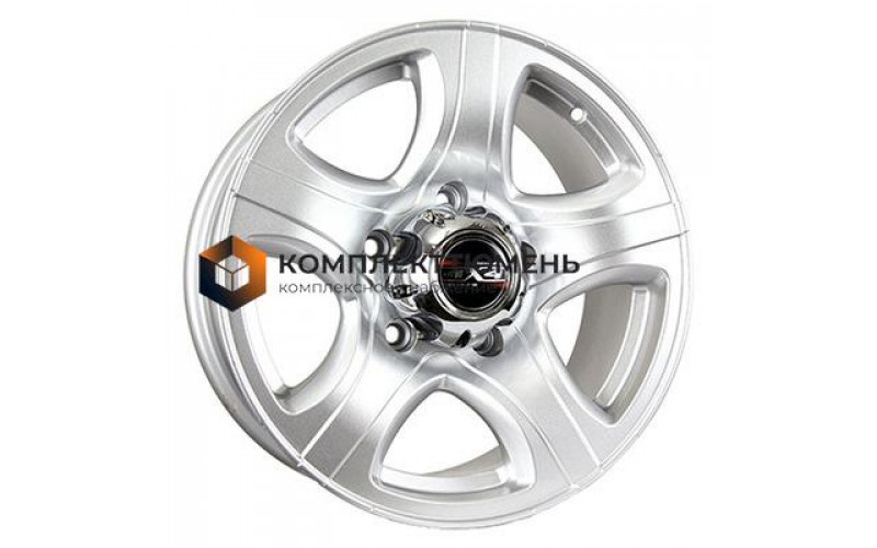 7,5x16/6x139,7 ET10 D110,1 622 Silver