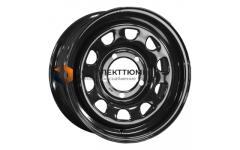 8x16/6x139,7 ET10 D110 Toyota Nissan Semicircle Gloss Black (LTM)