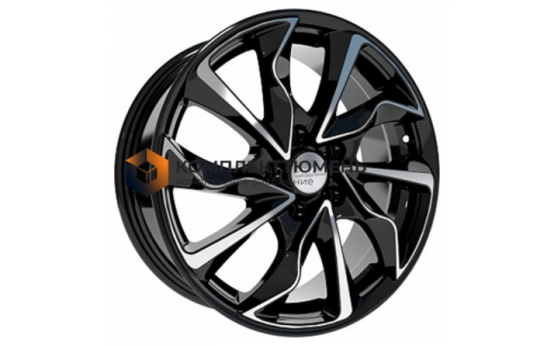7x17/5x114,3 ET47 D67,1 Marseille (КЛ238) Алмаз (АРС 014 black)