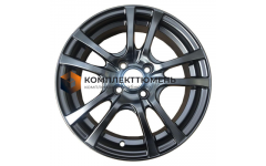6x15/4x100 ET50 D60,1 Дели (КЛ300) графит