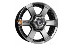 7x16/6x139,7 ET38 D100,1 M56 (КС593) Дарк платинум