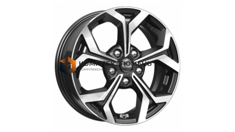 6,5x16/5x108 ET50 D63,35 КС878 Алмаз черный
