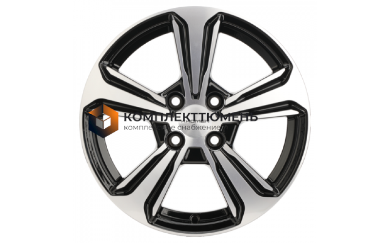 6x15/4x100 ET48 D54,1 KHW1502 (Rio/Solaris) Black-FP