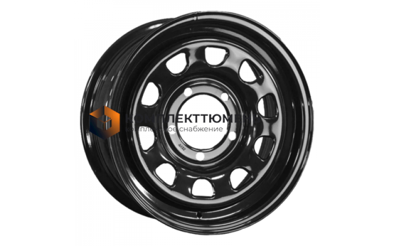 8x16/6x139,7 ET-25 D110 Toyota Nissan Semicircle Gloss Black (LTM)