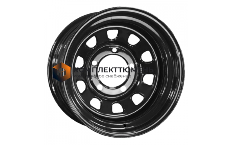 8x16/5x139,7 ET0 D110 УАЗ Semicircle Gloss Black (LTM)