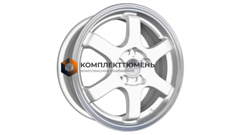 6x15/4x98 ET38 D58,6 Киото (КЛ249) Алмаз белый (АРС 014 black)