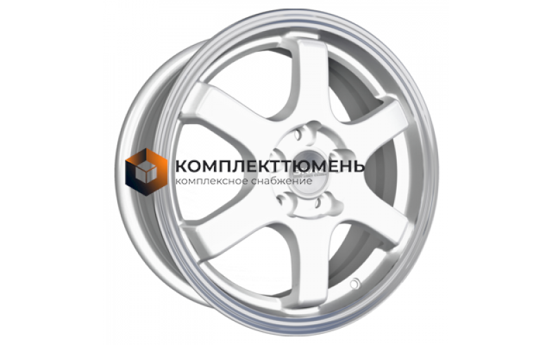 6x15/4x98 ET38 D58,6 Киото (КЛ249) Алмаз белый (АРС 014 black)