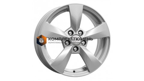 6x15/5x100 ET38 D57,1 КС700 Сильвер
