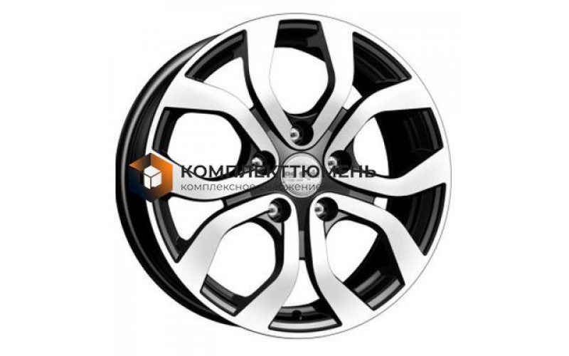 6,5x16/5x114,3 ET45 D60,1 КС704 Алмаз черный