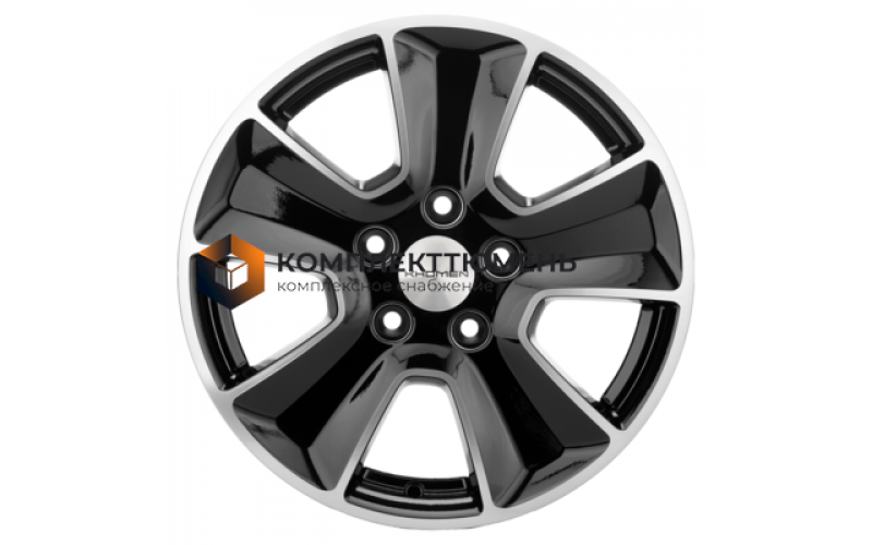 6,5x16/5x114,3 ET50 D66,1 KHW1601 (Renault/Nissan) Black-FP