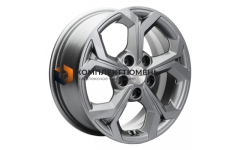 6,5x16/5x114,3 ET46 D67,1 KHW1606 (Mitsubishi) Gray