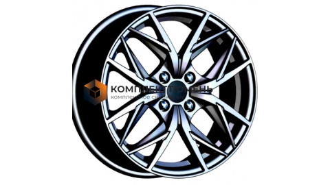 6,5x16/4x100 ET41 D60,1 Асти (КЛ377) графит 6,5x16/4x100 ET41 D60,1 Асти (КЛ377) графит