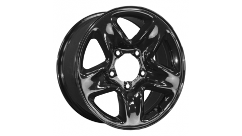8x18/5x150 ET60 D110 Toyota 5 Triangle Gloss Black (LTM)