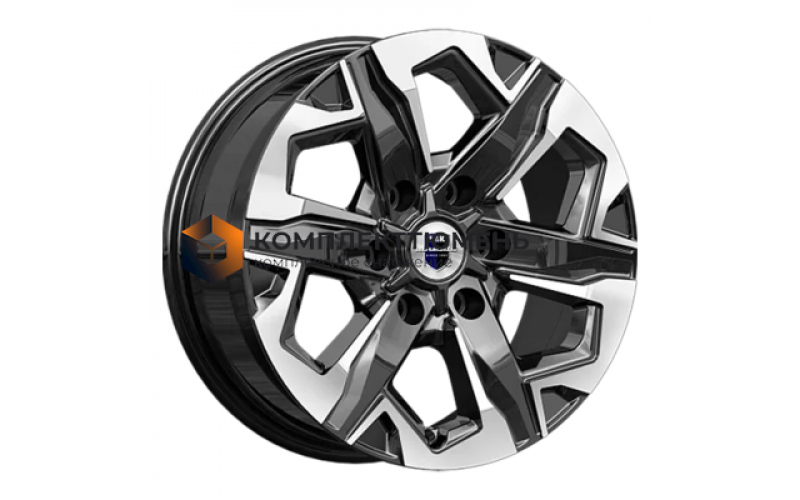7,5x17/6x139,7 ET36 D100,1 Тейт (КС1050) Алмаз черный