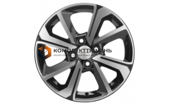 6x15/4x100 ET48 D54,1 KHW1501 (Rio/Solaris) Black-FP